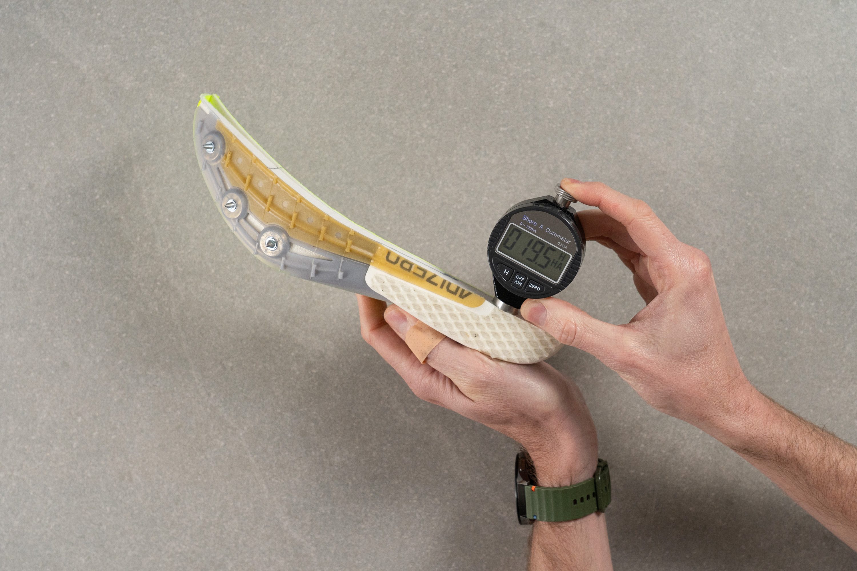 midsole softness of XC shoes