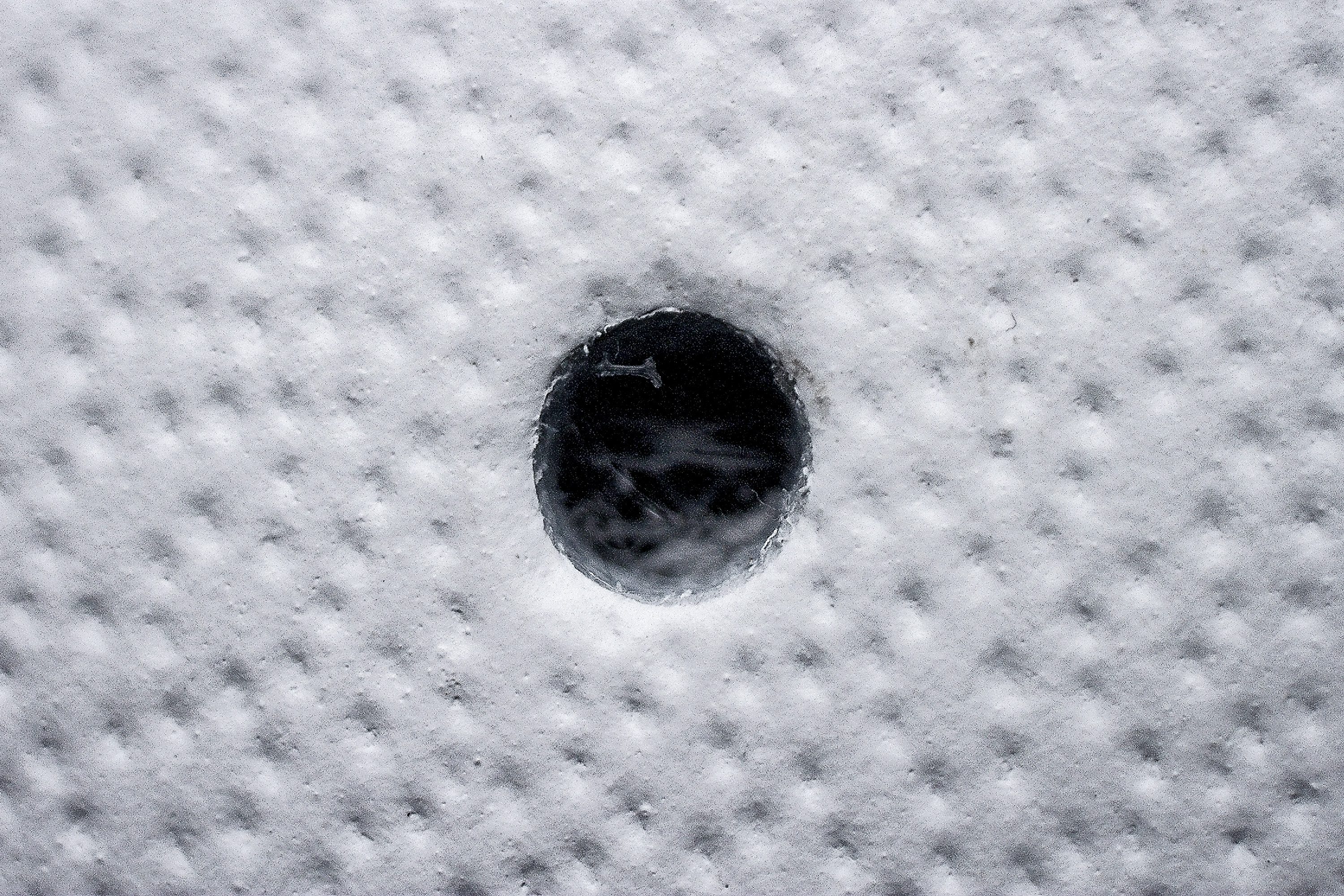 nike sneaker leather under the microscope