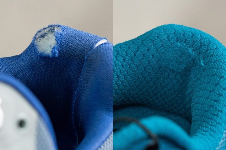 On Cloudvista Heel padding durability