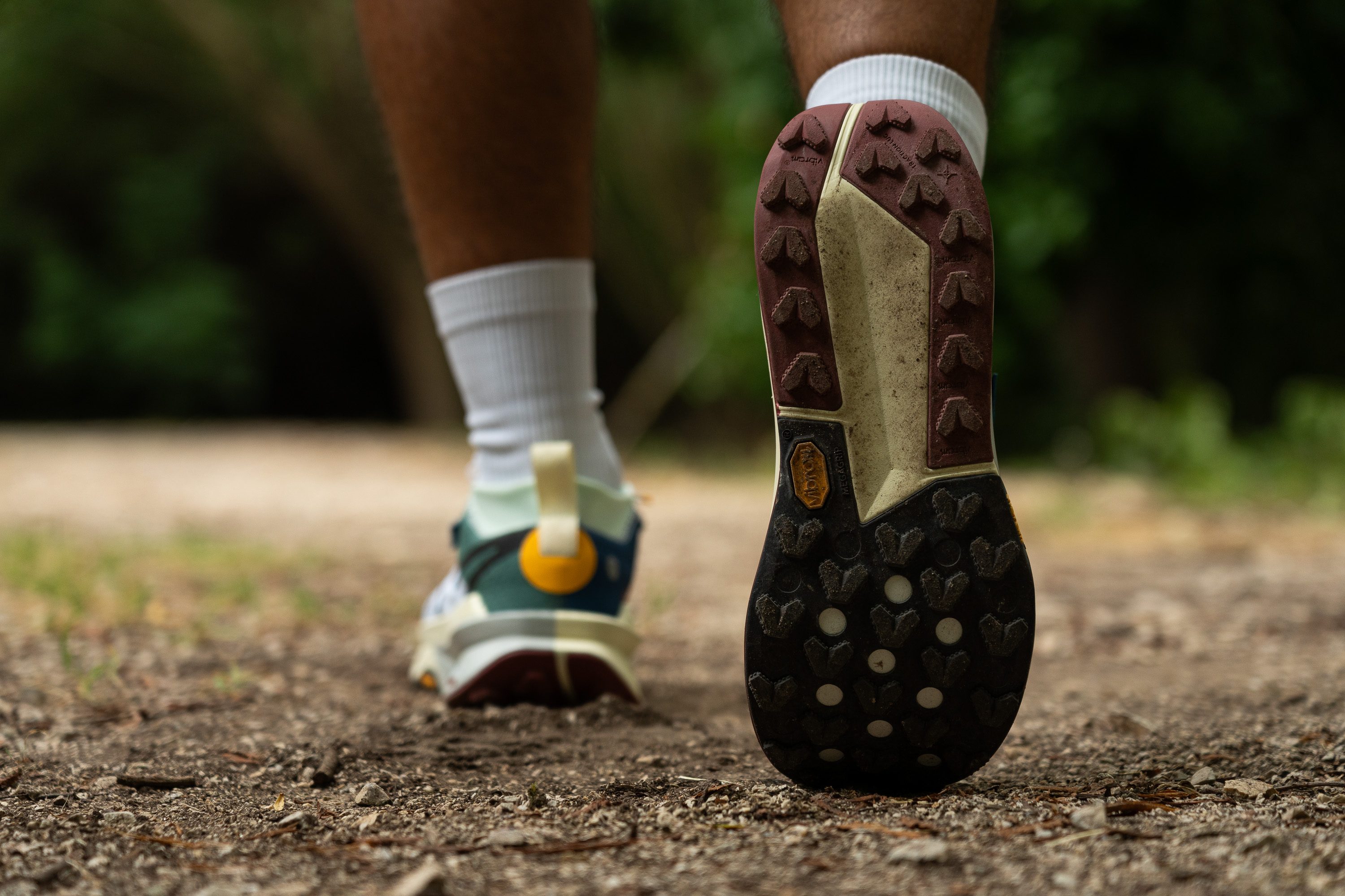 mixed terrain outsole in nike trail running shoes