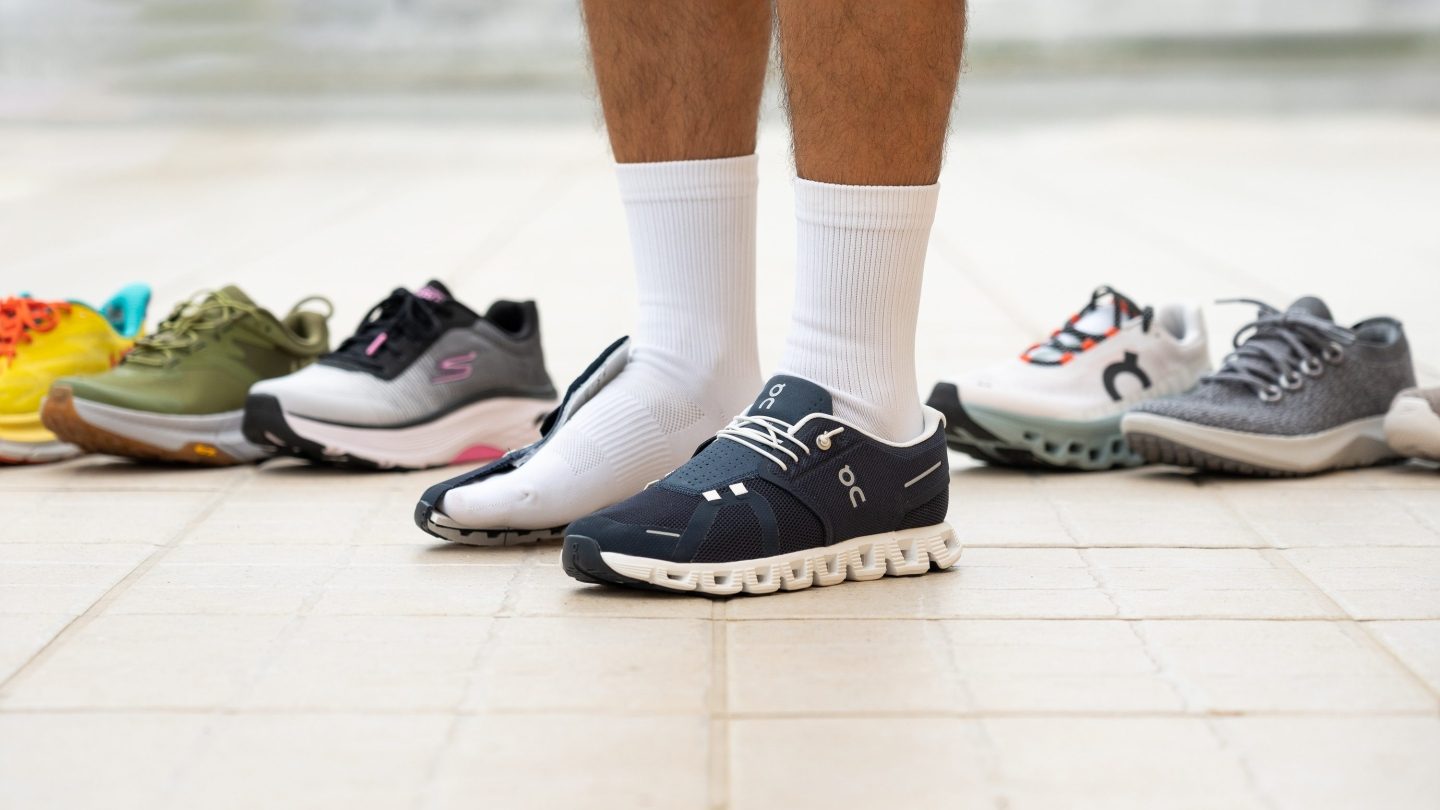 good walking and running shoes