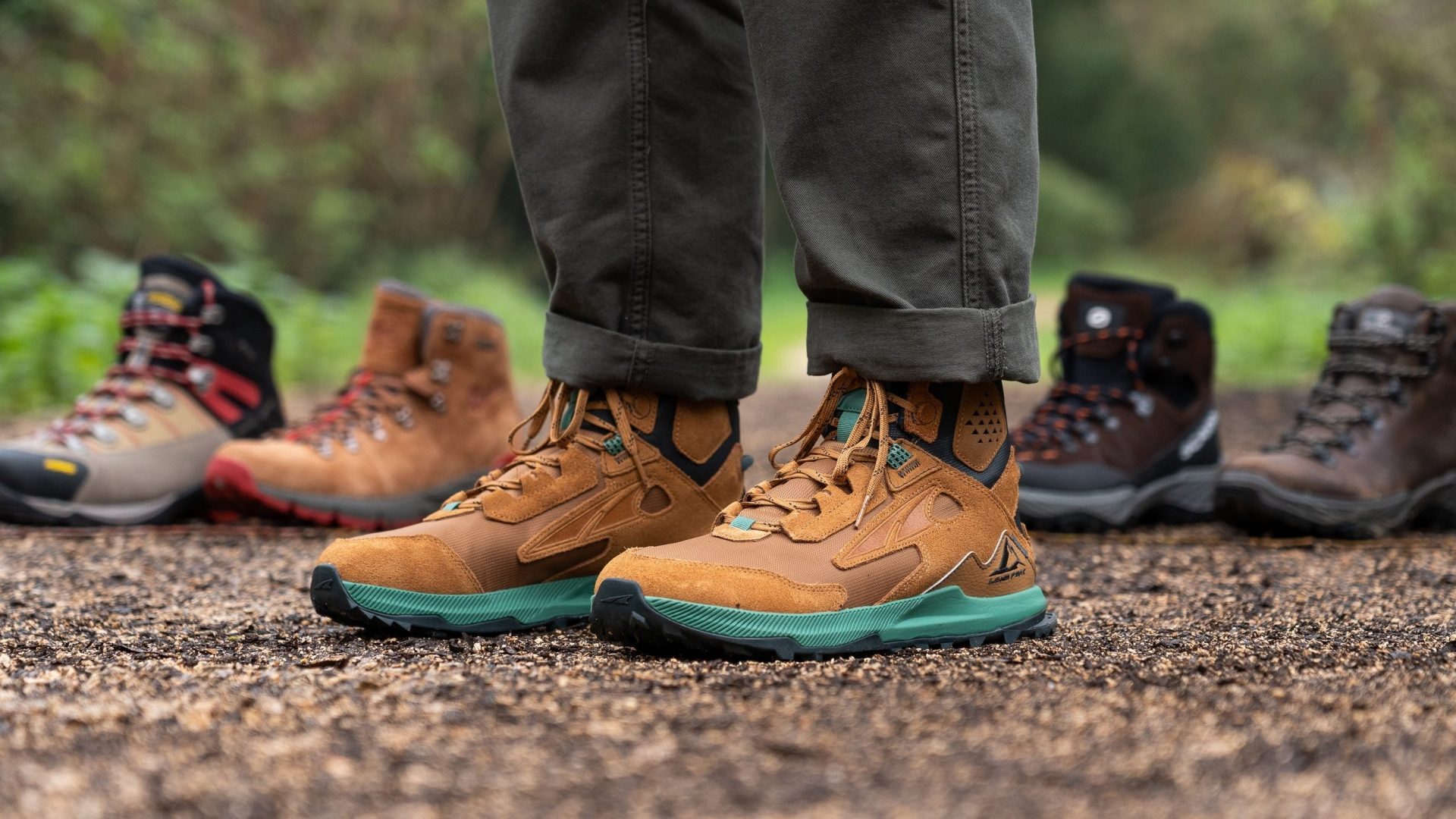 wide hiking boots