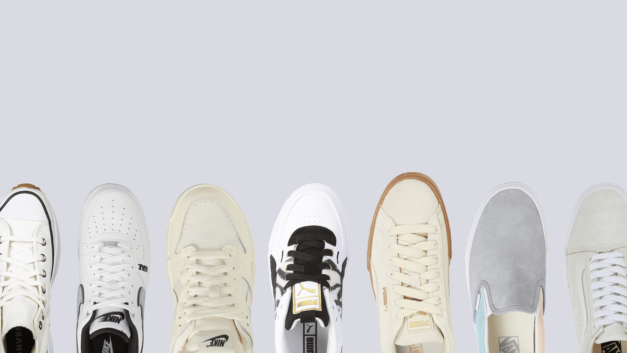 best white platform sneakers