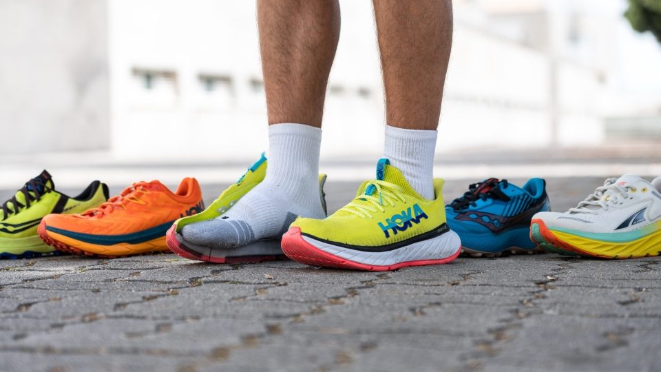 Hoka marathon hot sale running shoes