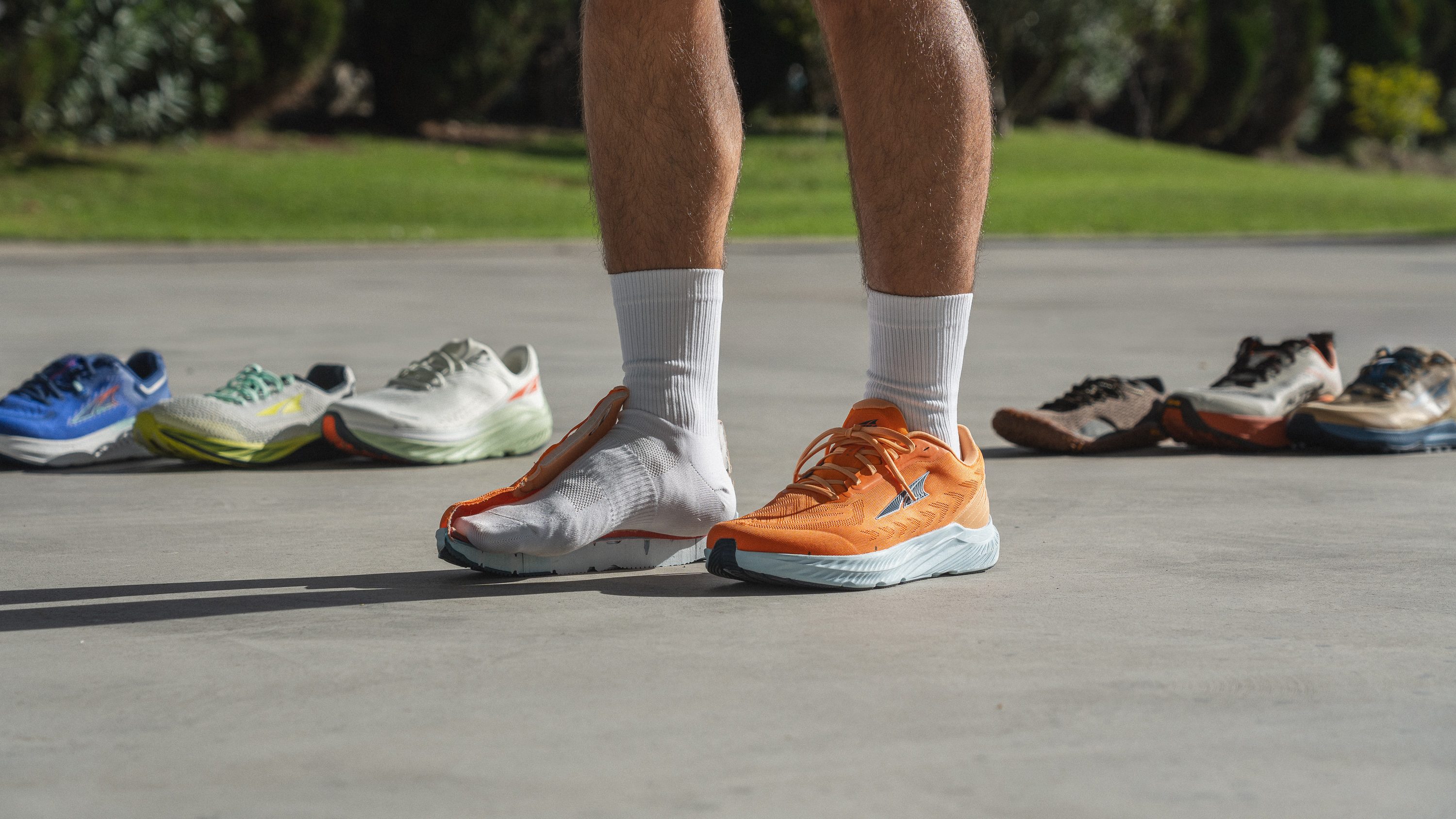 YOLIS Scarpe Trail Running Uomo, Punta Larga E Zero Drop, Minimaliste, Leggere E Antiscivolo, Con Doppia Soletta Memory Foam