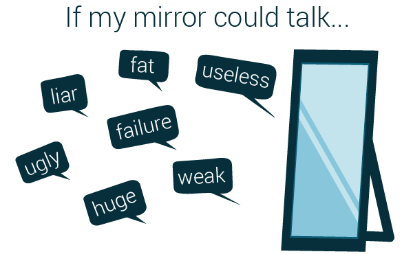 if the mirror could talk