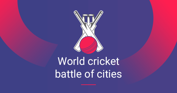 Clasifiación del mundial de cricket de ciudades