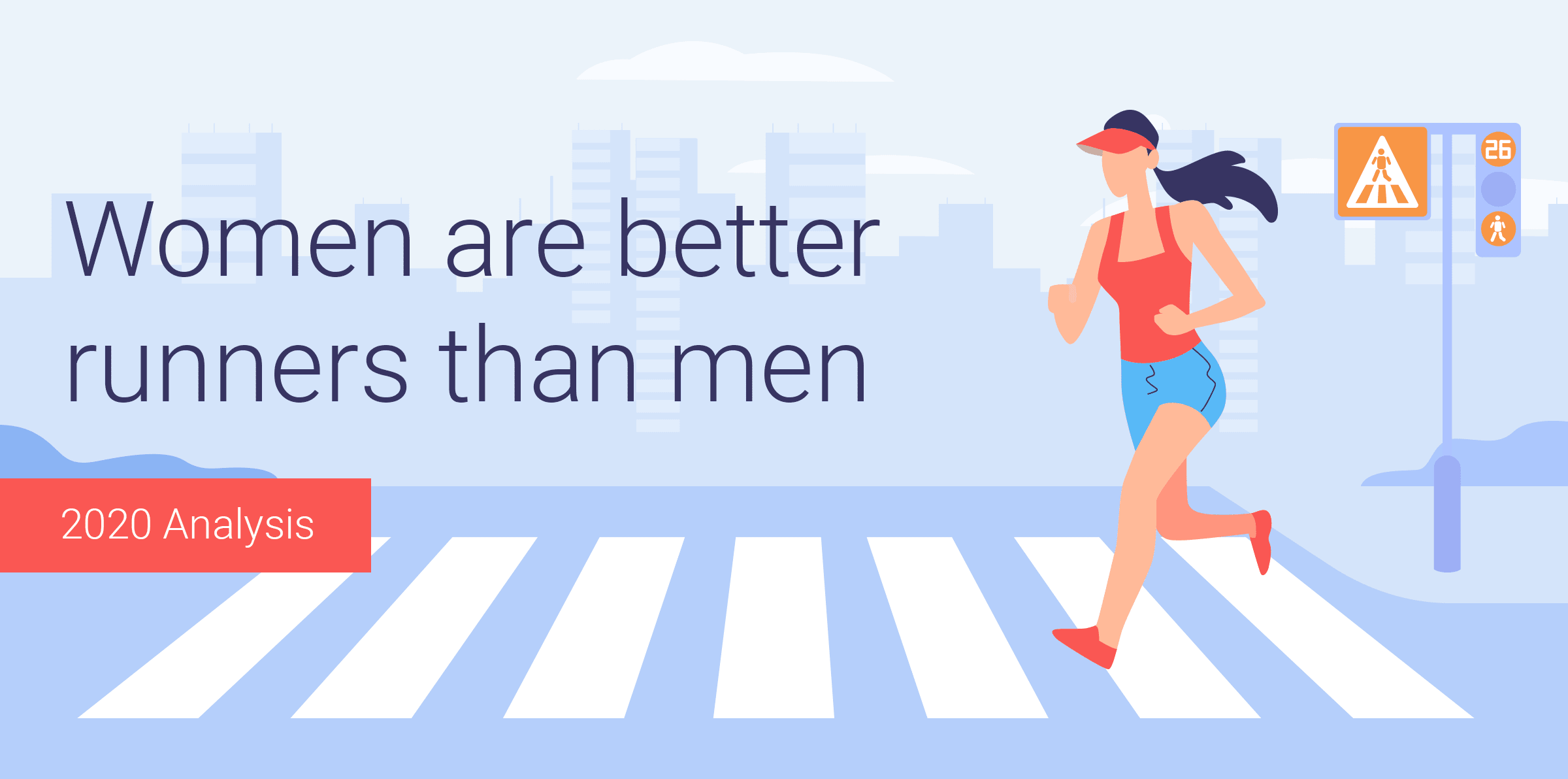 Las mujeres corren mejor que los hombres [Análisis 2020]