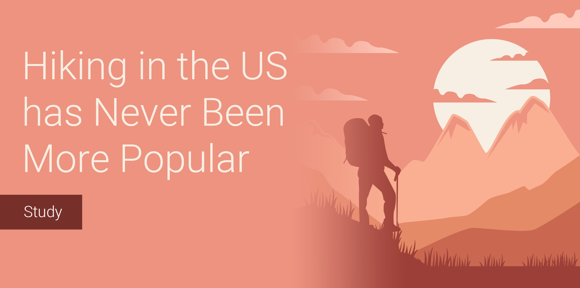 El senderismo en EE.UU. nunca había sido tan popular [Estudio]