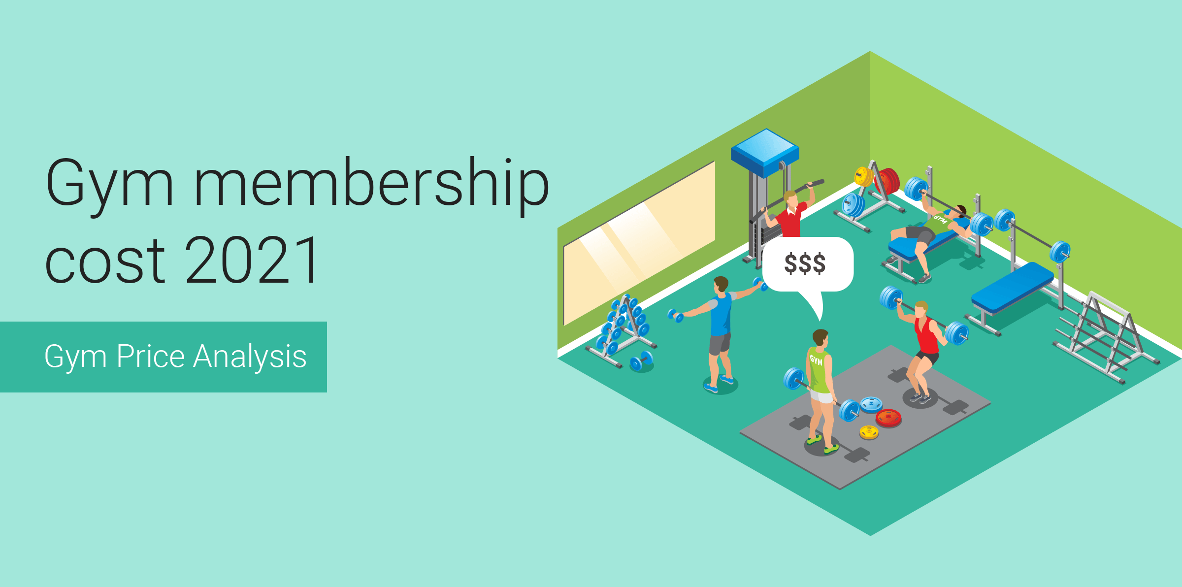 Average Gym Membership Cost 2021 [Gym Price Analysis] RunRepeat