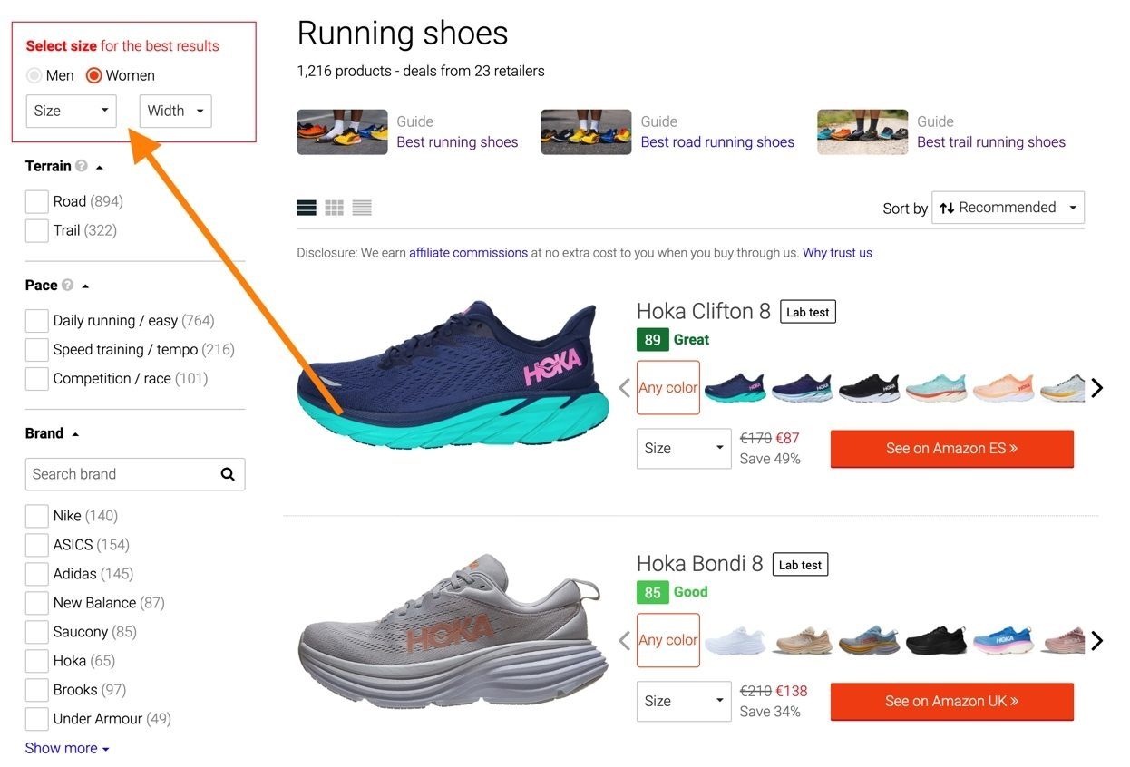Understanding the differences in men's and women's running shoes