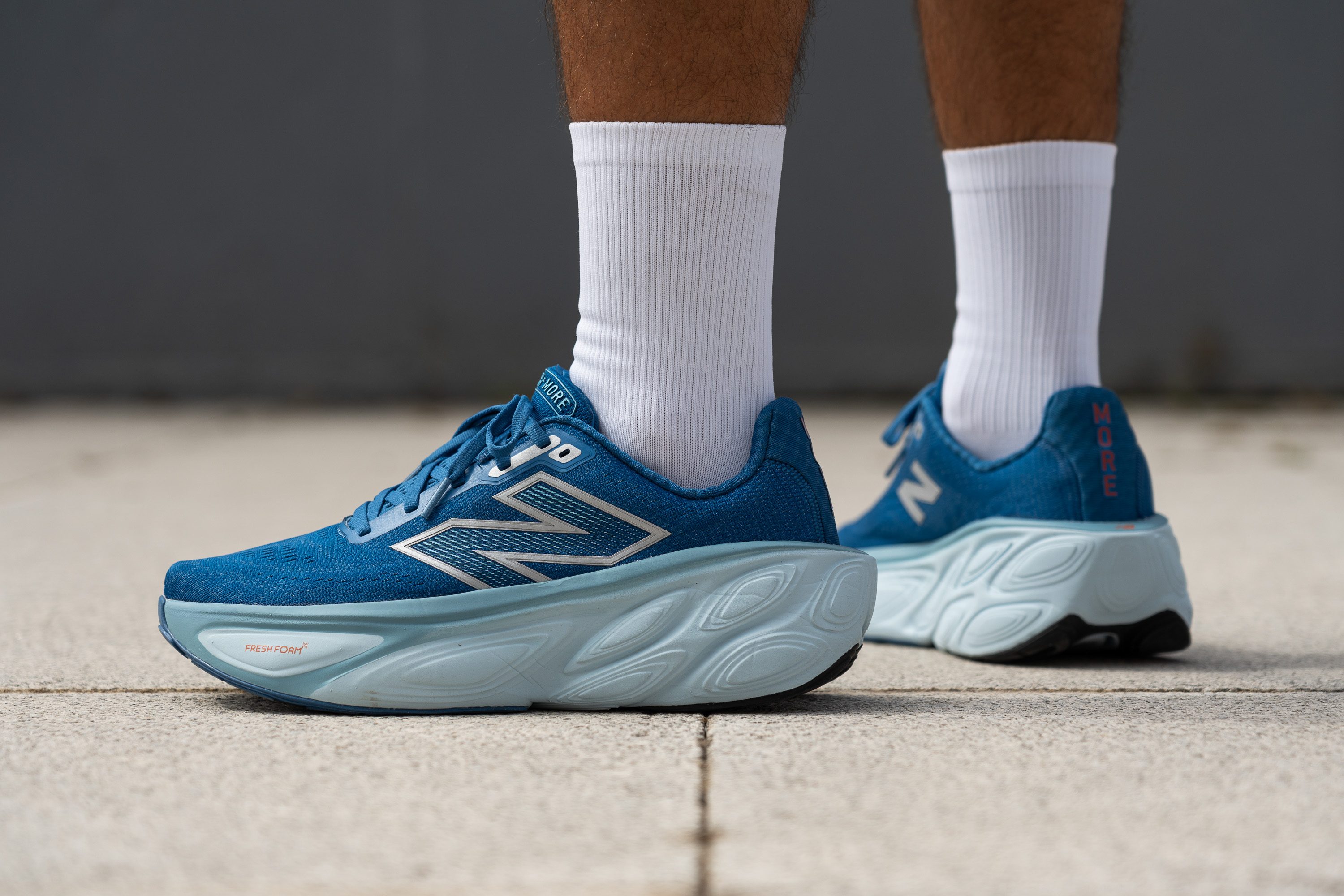 Shock absorption in running shoes: Explained and tested
