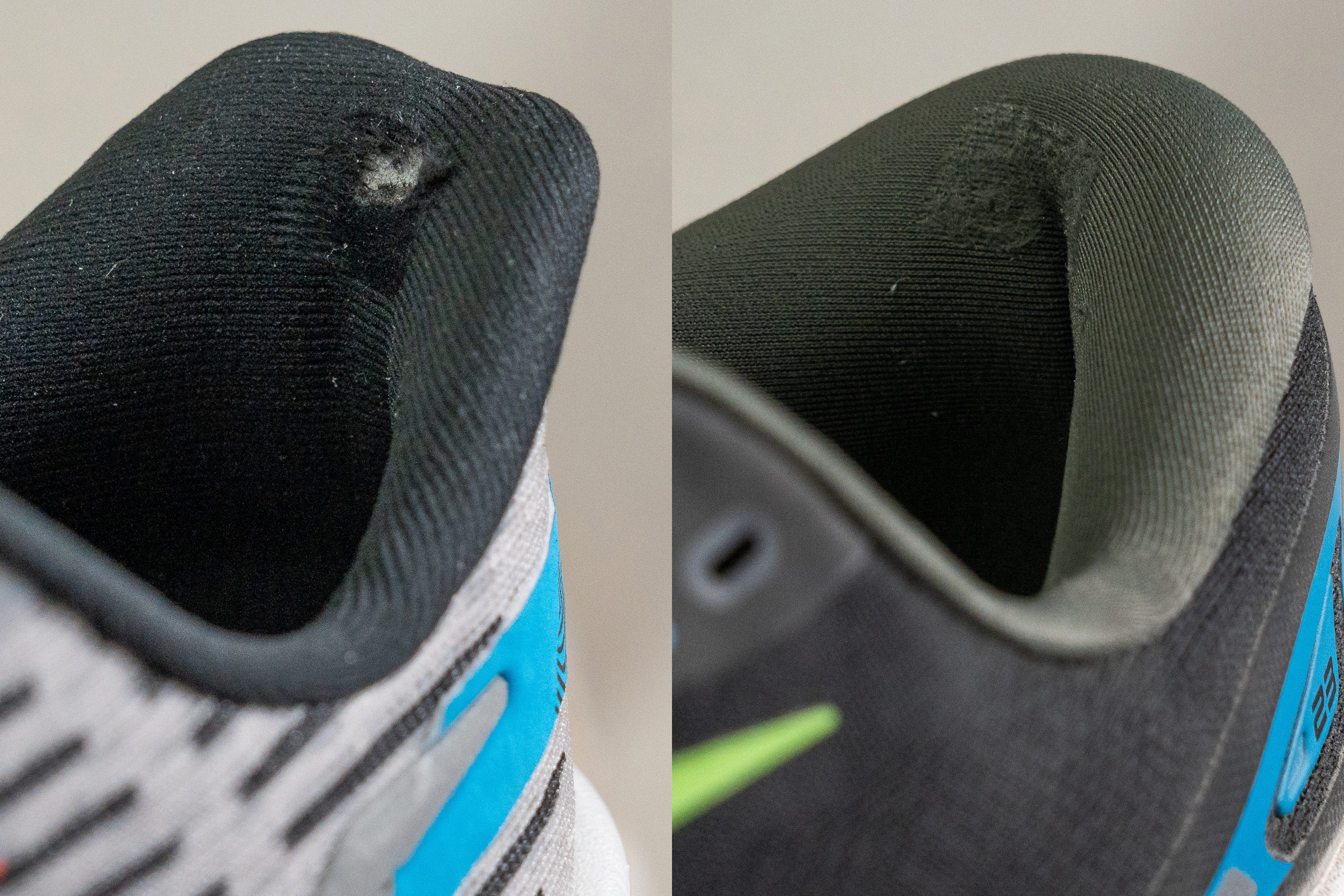 Brooks Hyperion dremel heel compare