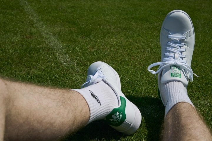 Stan smith cheap on foot