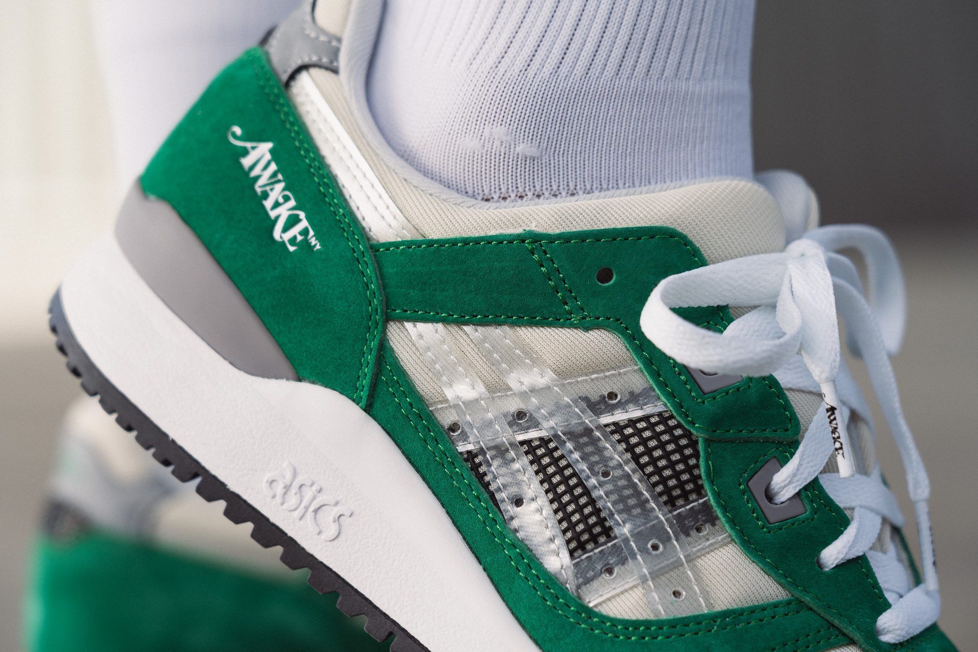 ASICS Gel Lyte III heel closeup