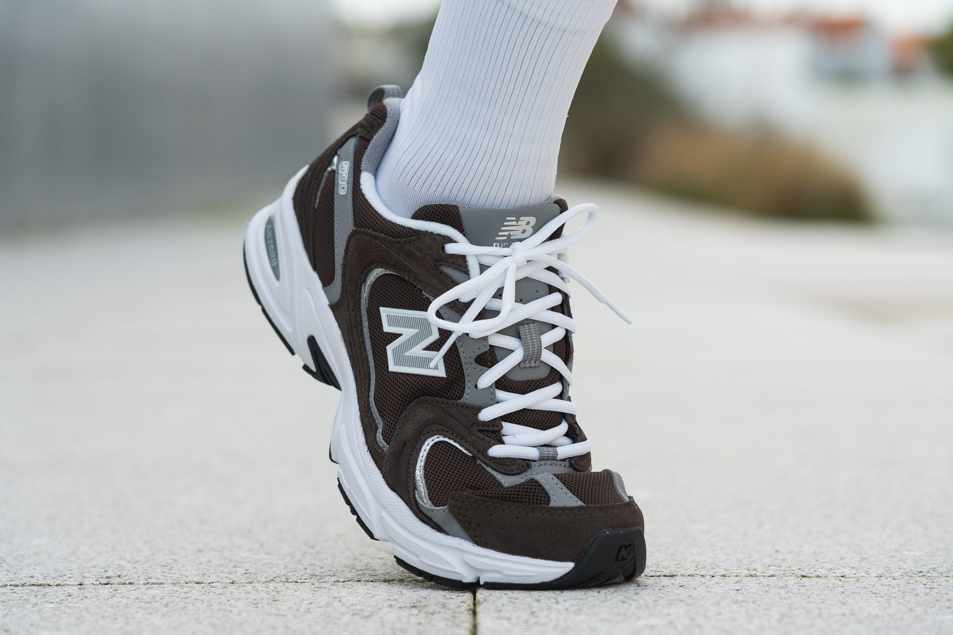 New balance 530 black best sale