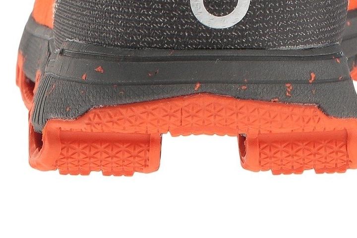 Enhanced responsiveness in the midsole back view midsole