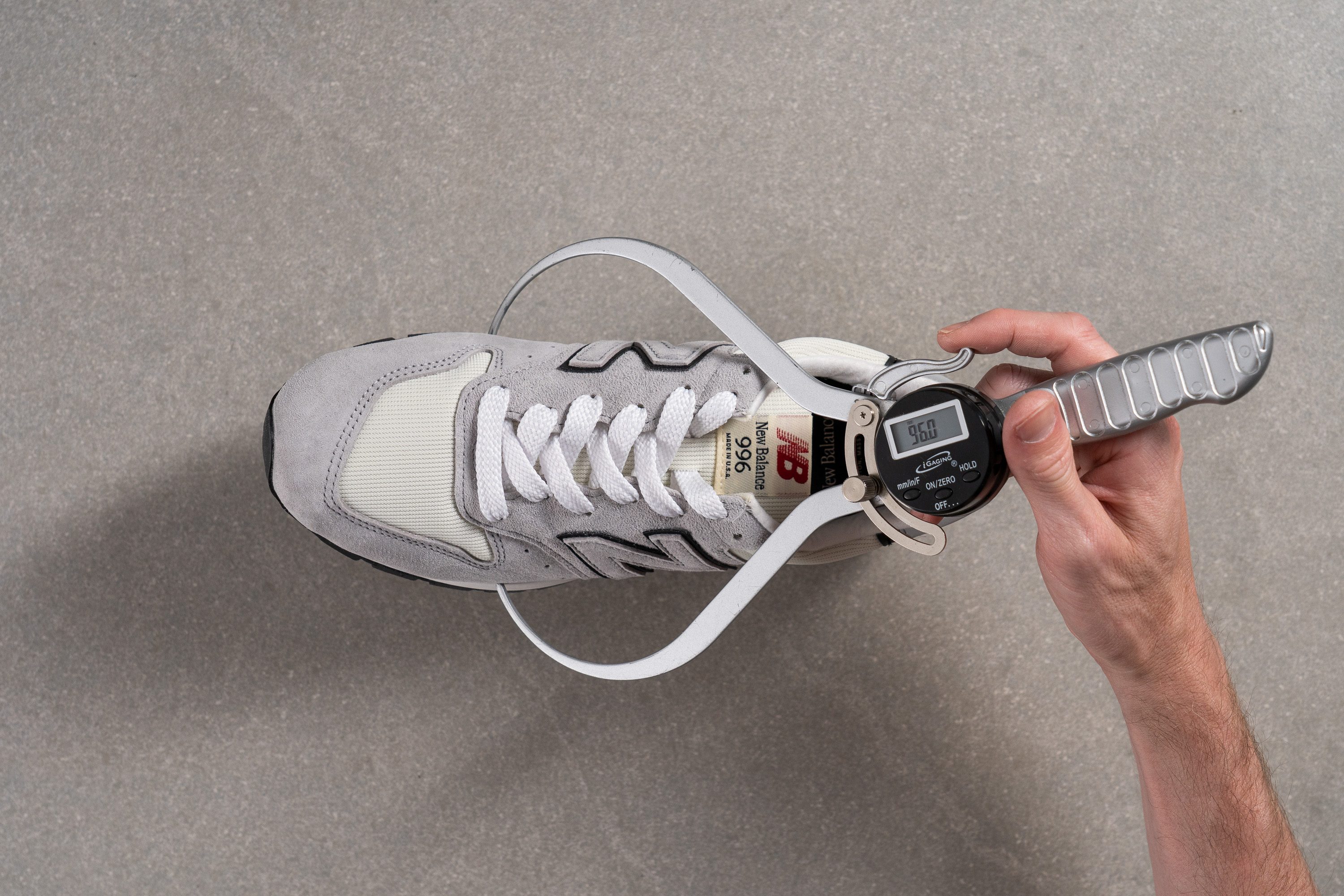 New Balance 996 Toebox width at the widest part-1