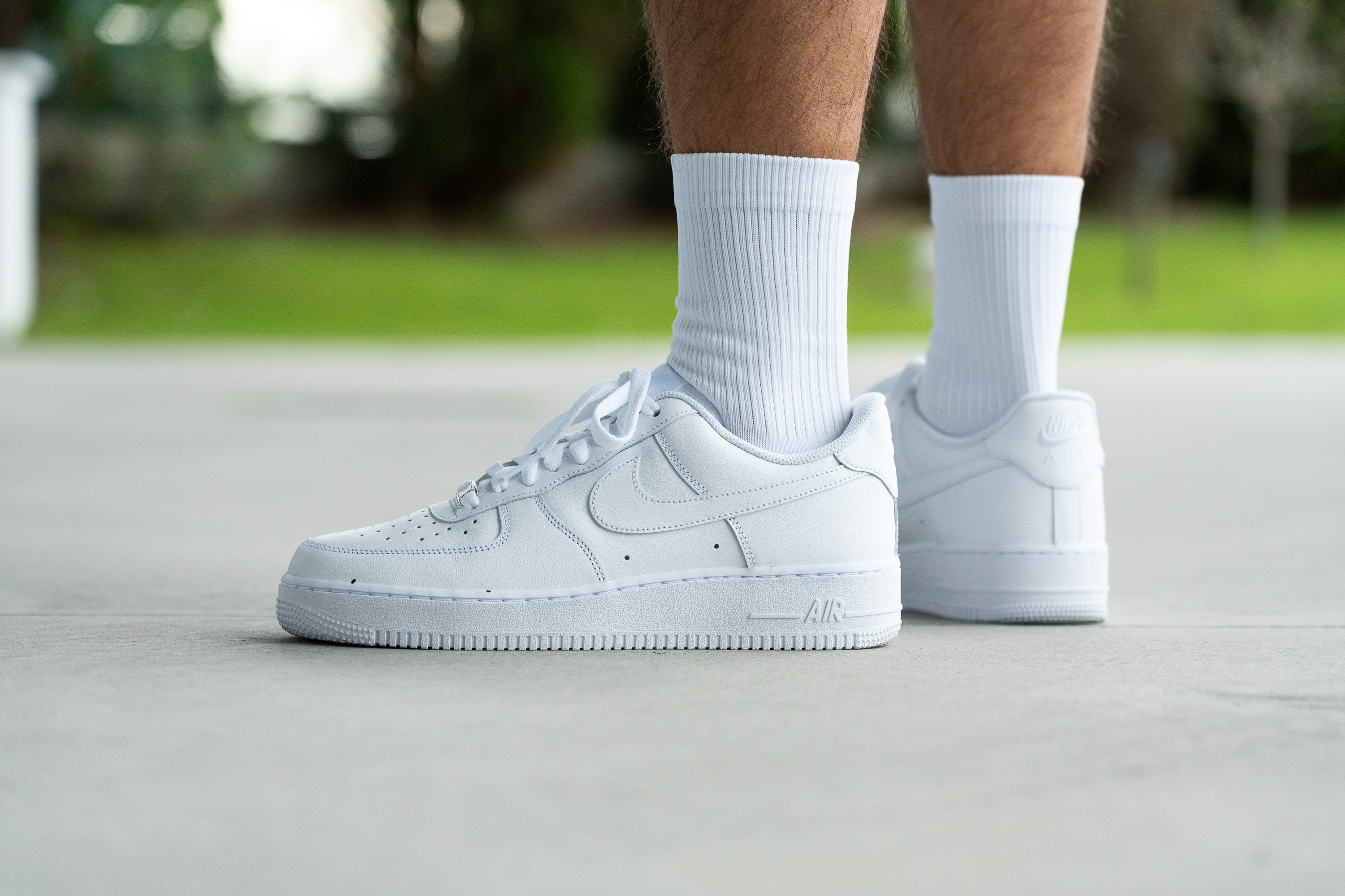 Nike air force one on feet on sale