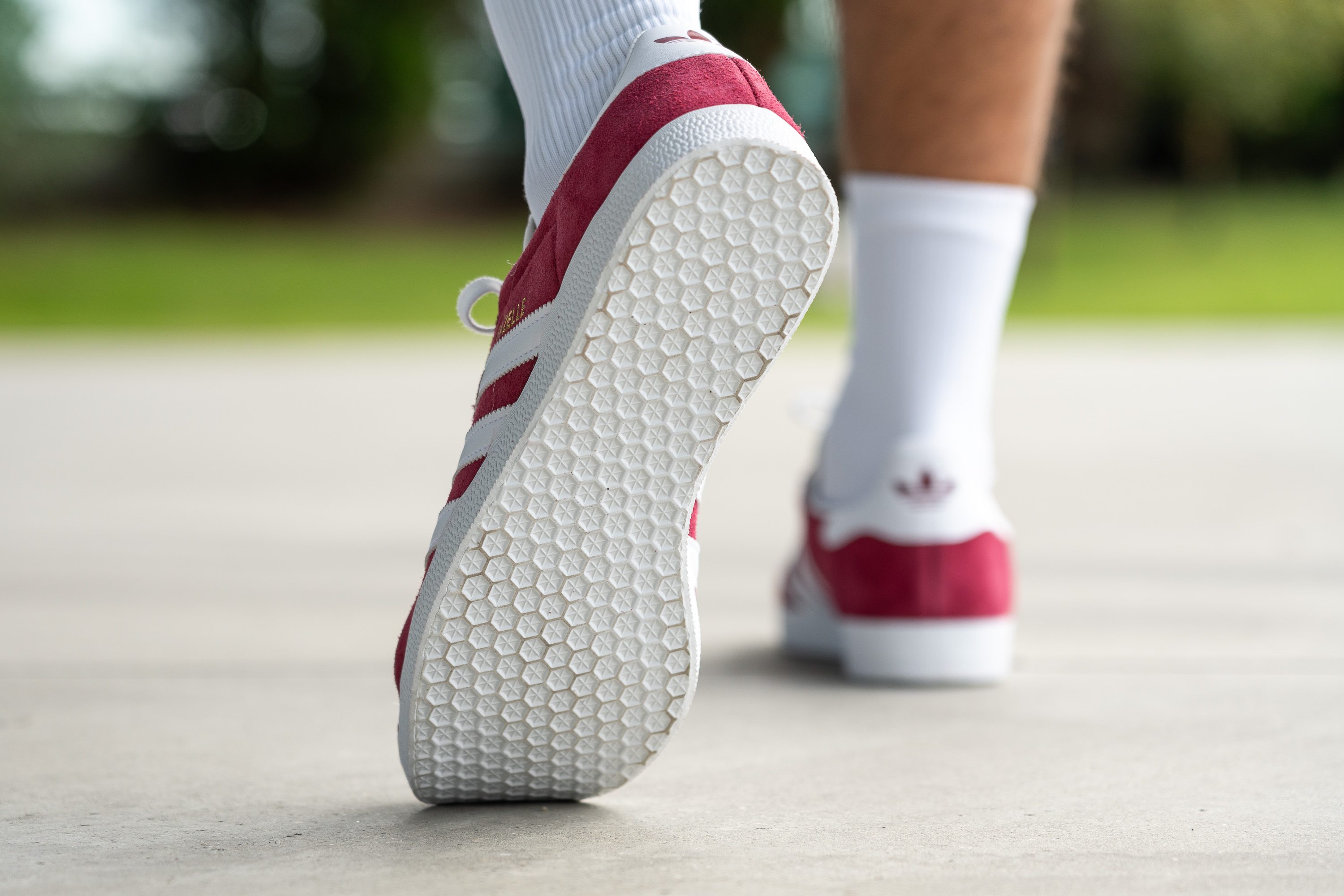 Adidas Gazelle Lug depth