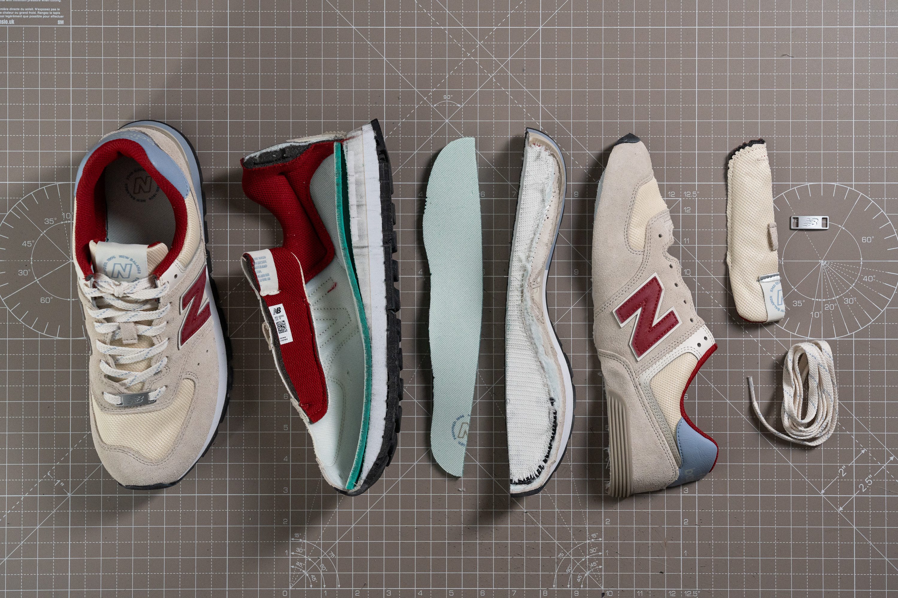 New Balance 1400 series Removable insole