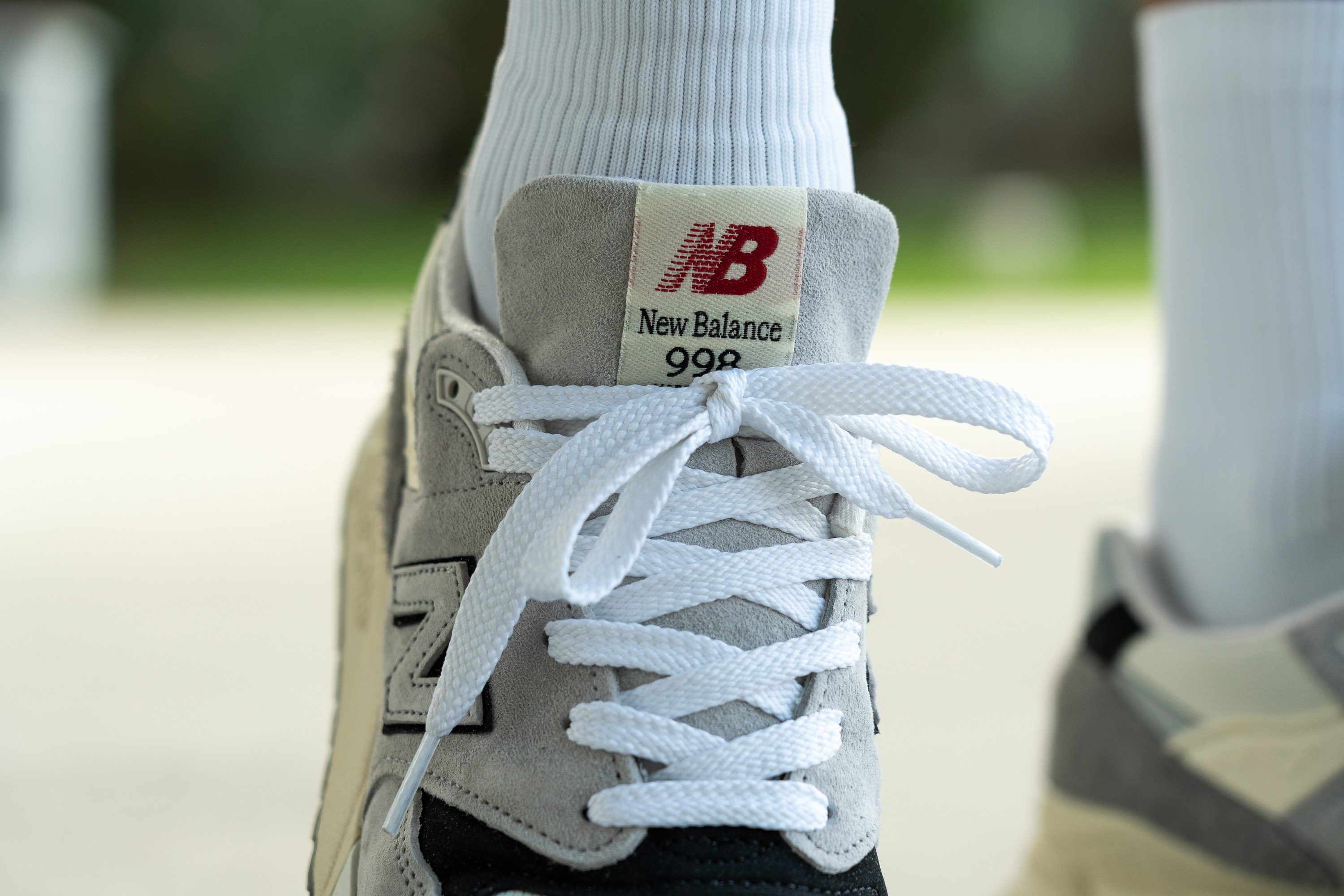 All white new balance 998 best sale