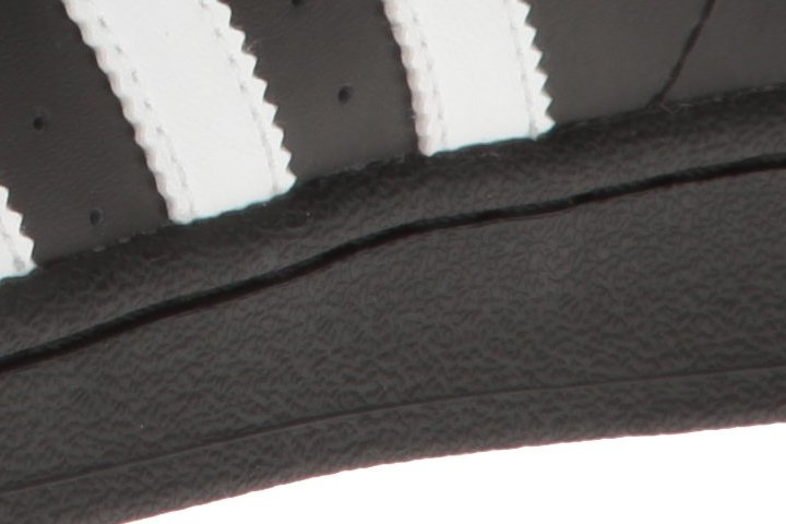 Adidas Superstar lateral view of midsole