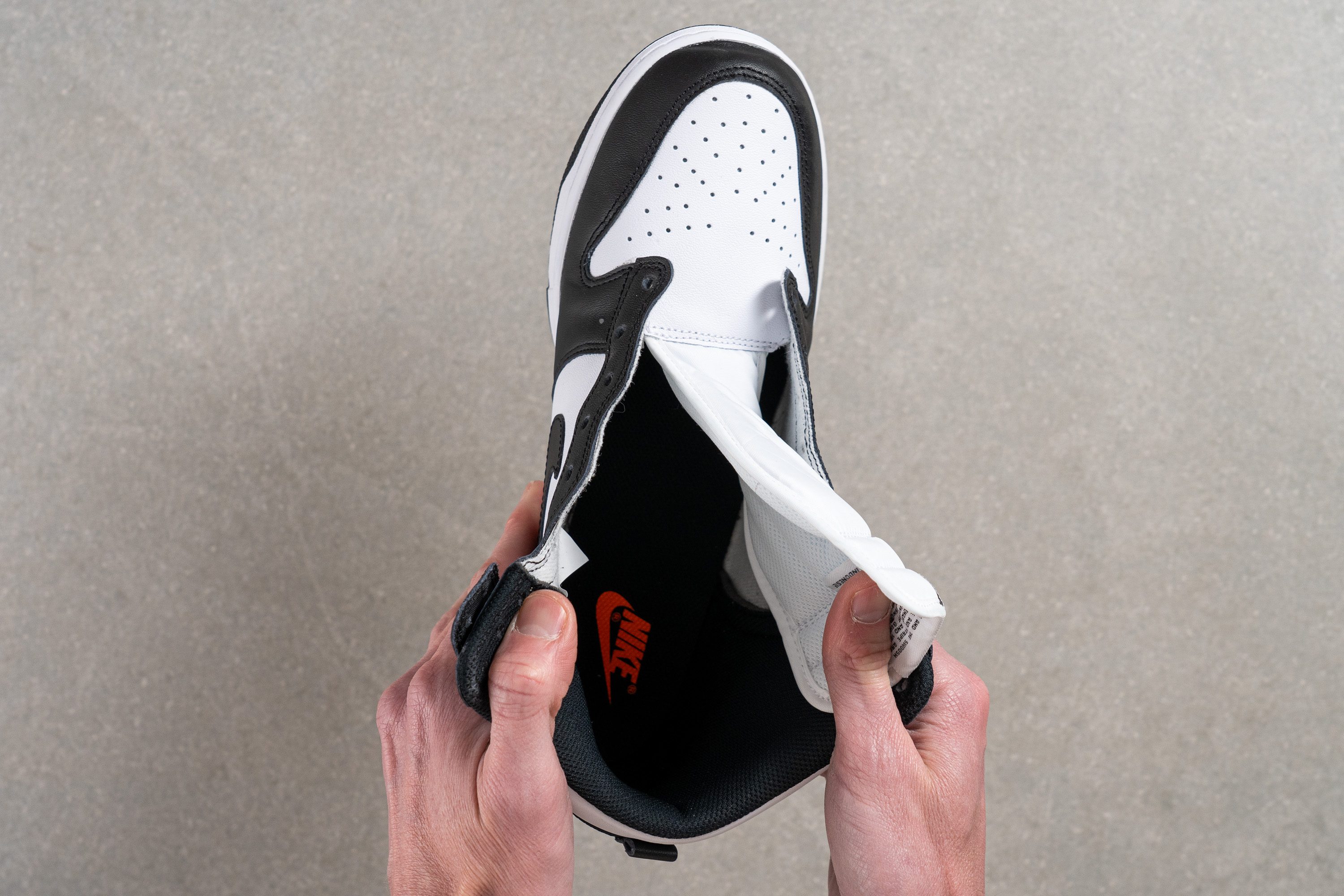 Nike Dunk High Tongue: gusset type_27