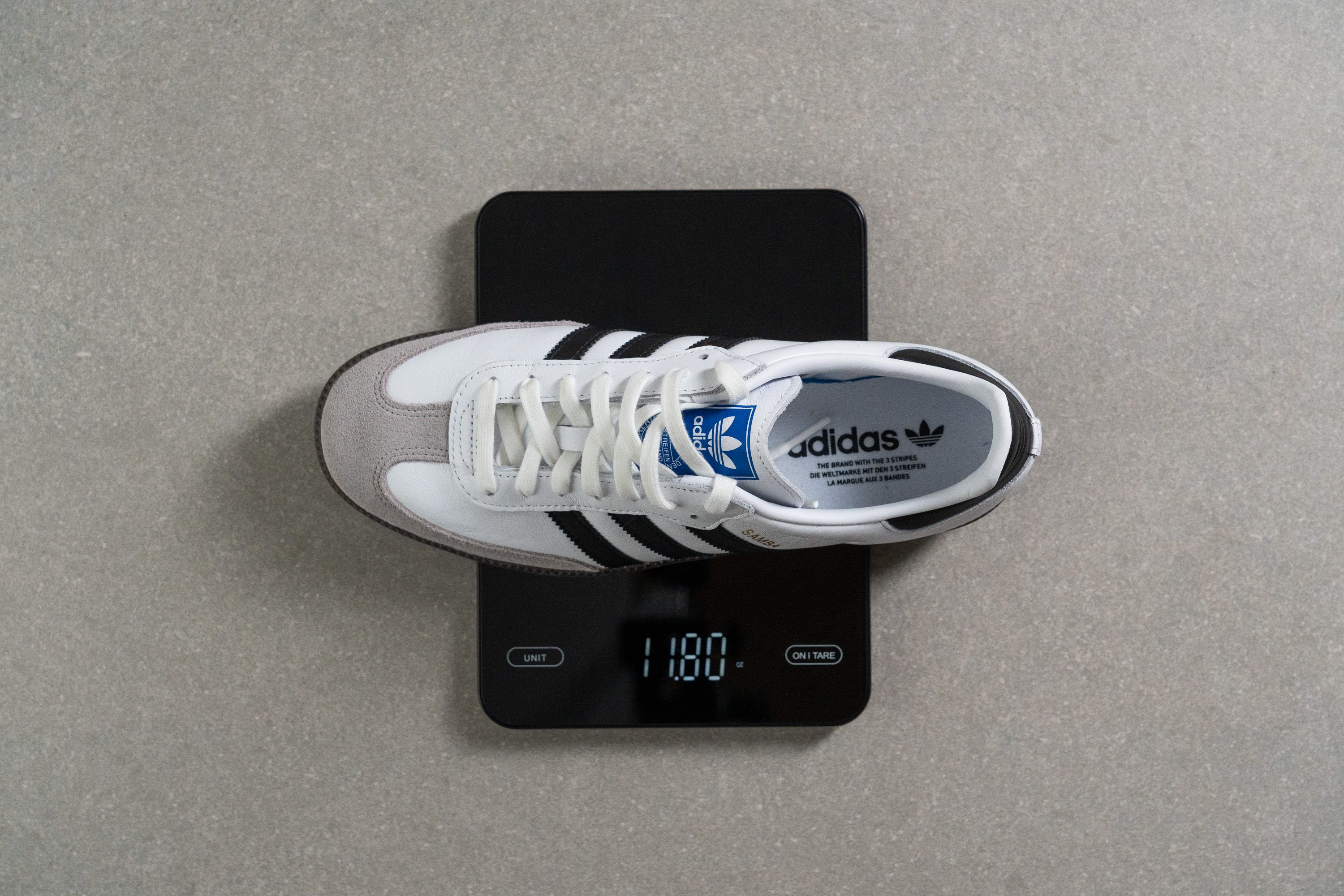 Adidas Samba OG Weight_scale