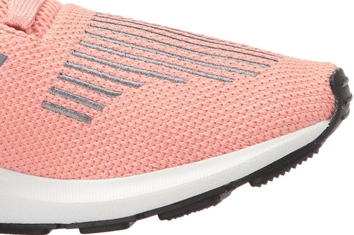 Adidas swift run pink on sale grey