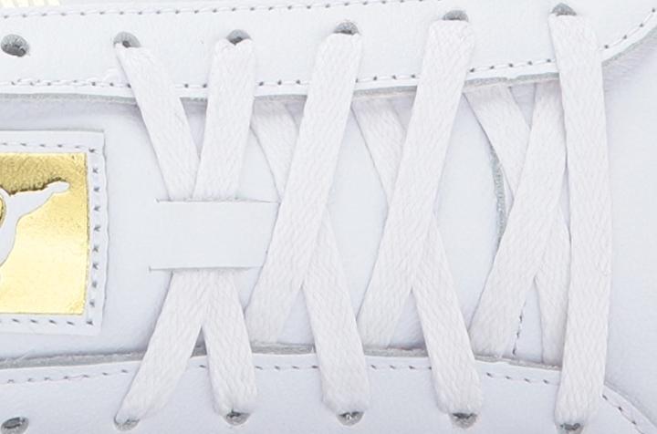 White PUMA Cat logo on the right chest laces