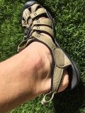 a traditional fishermans sandal with a rubber toe bumper review - slide 6