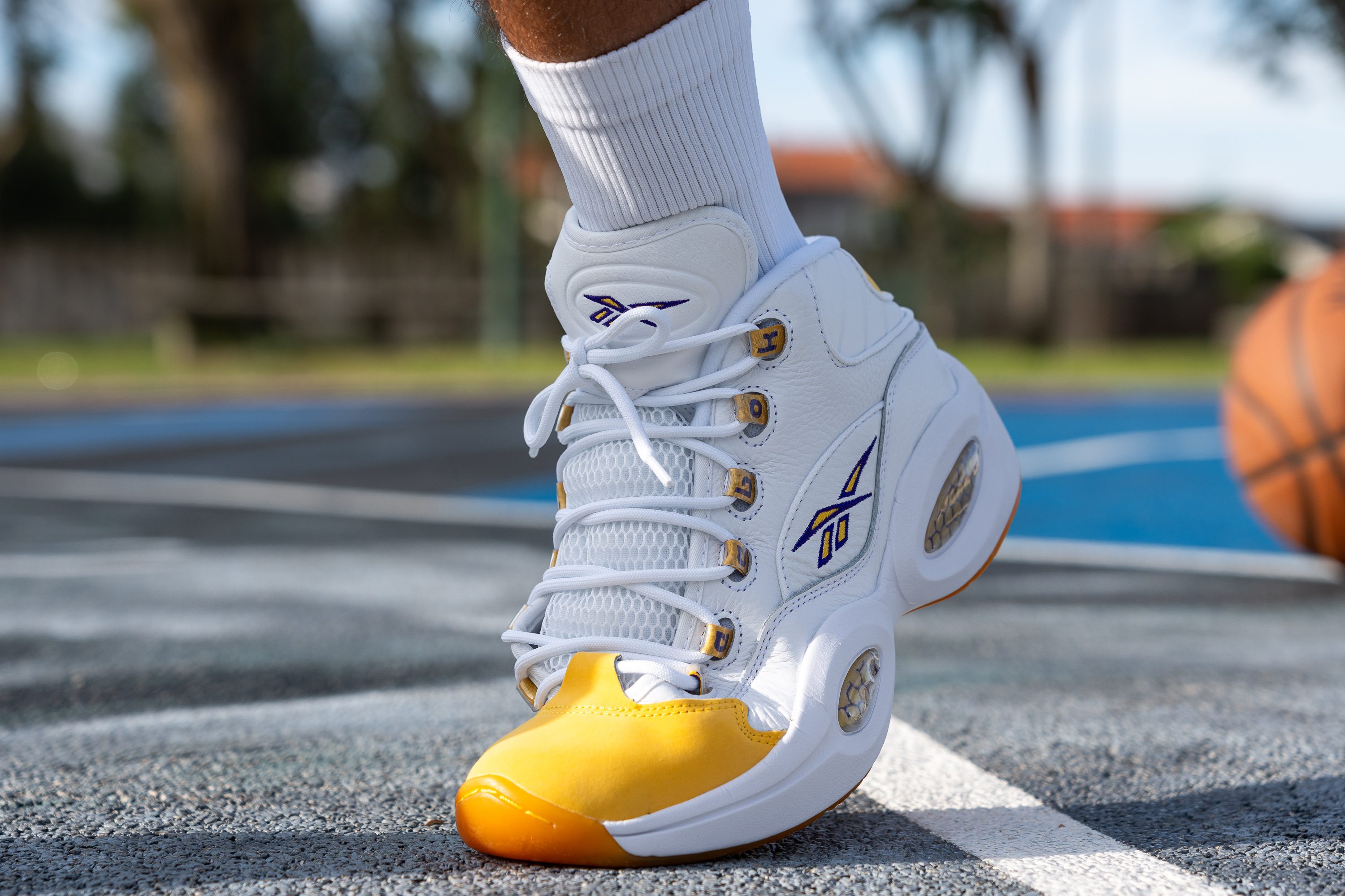 Reebok Question Mid Altura de la suela en el antepié