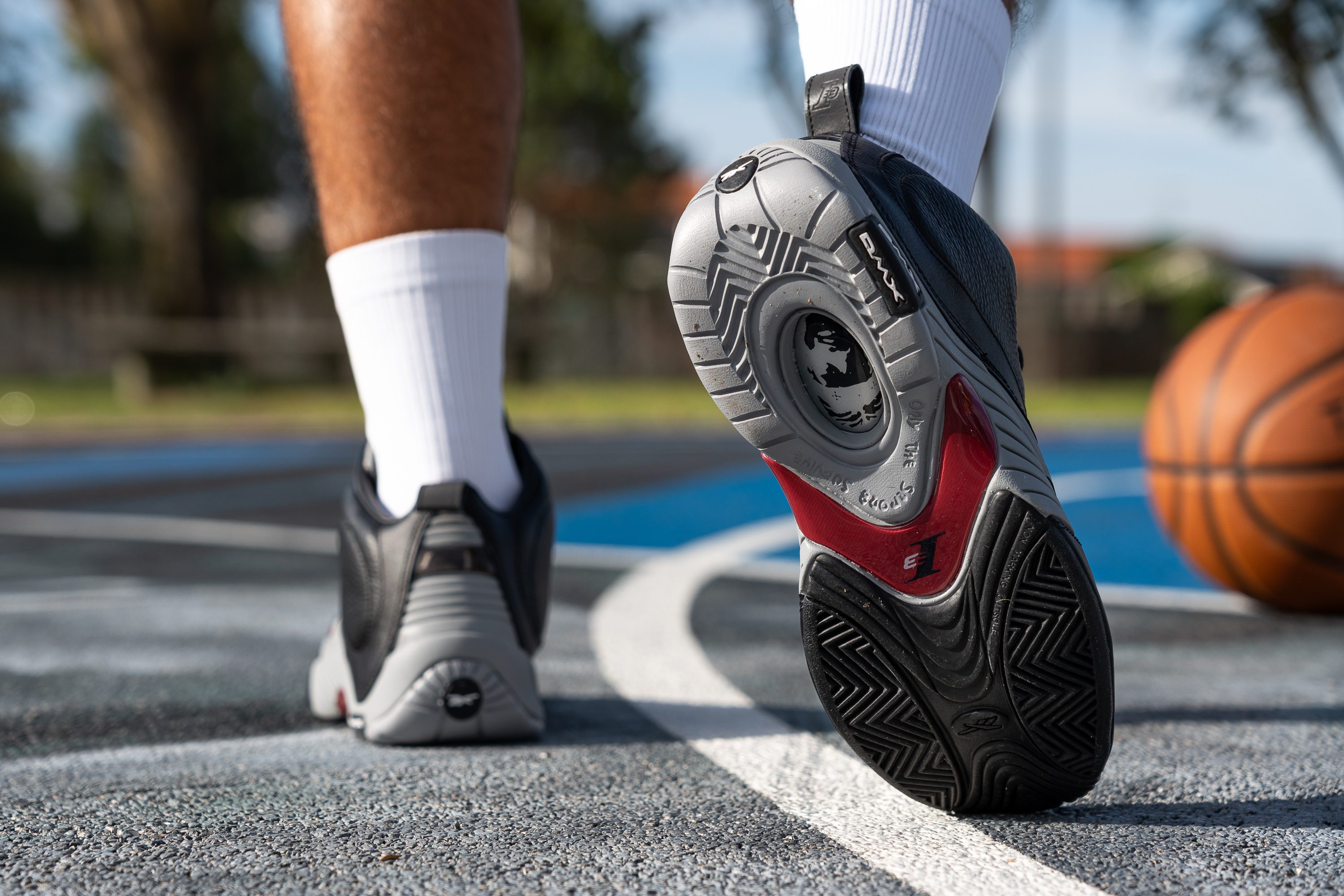 Cut in half Reebok Answer IV Review RunRepeat