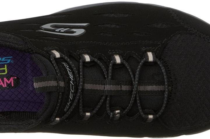 Skechers gratis going places on sale black