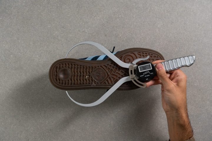 Adidas Spezial Midsole width in the heel