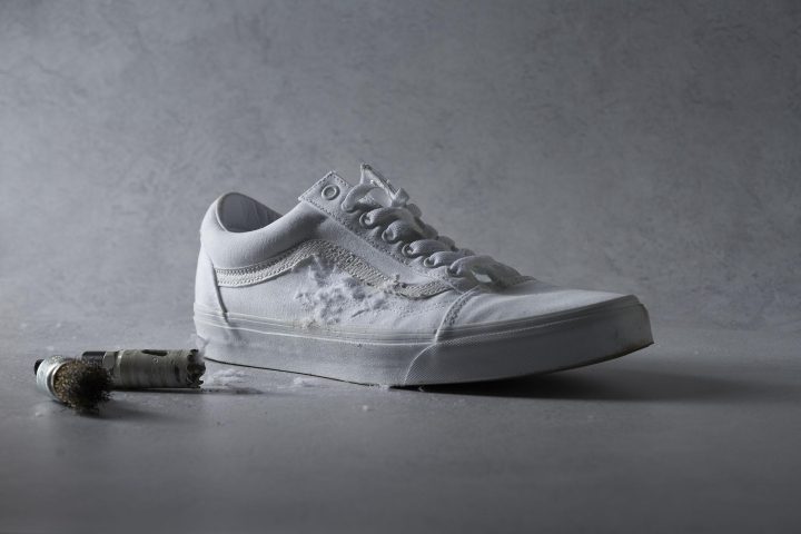 All white cheap vans kids