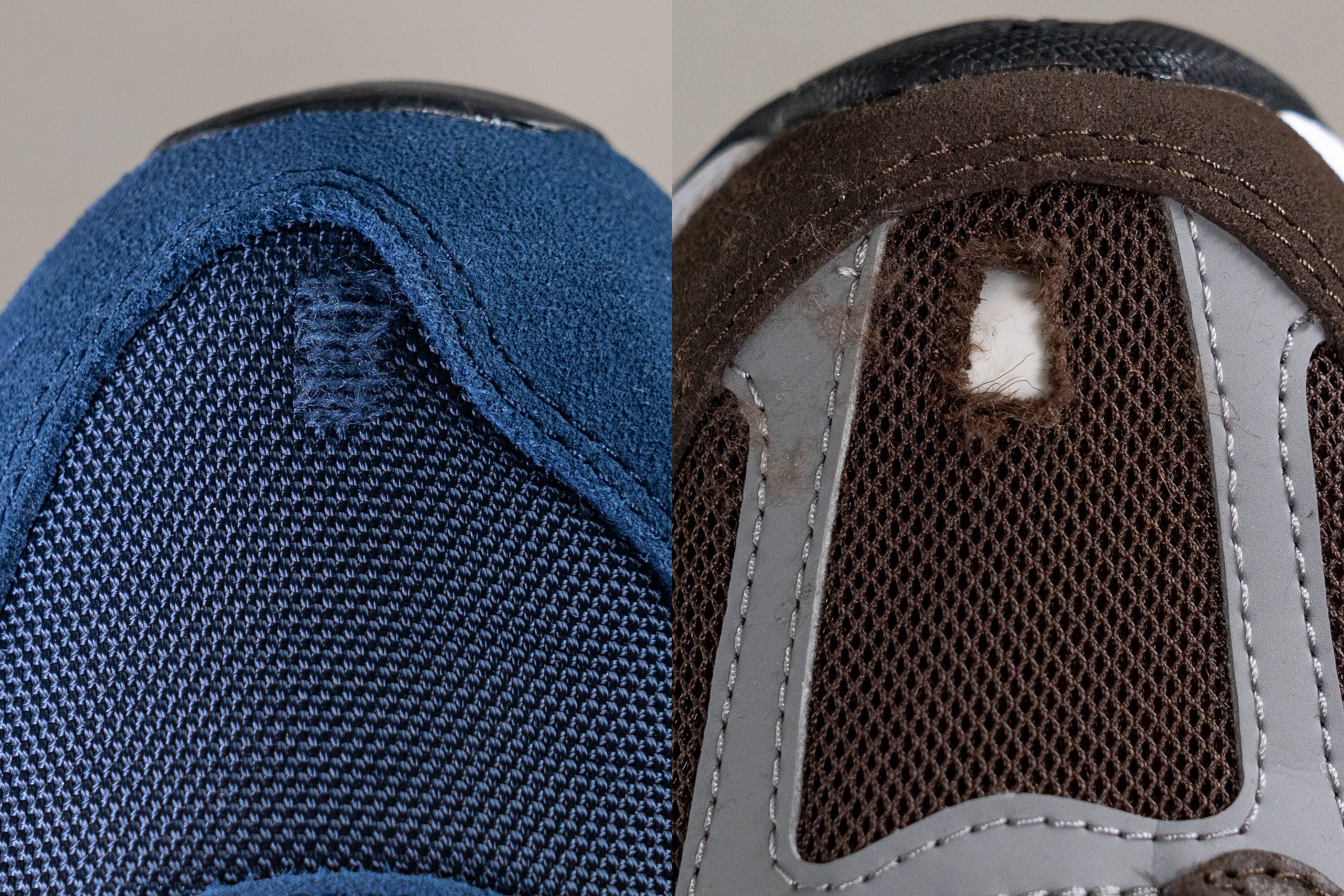 Adidas LA Trainer Toebox durability comparison