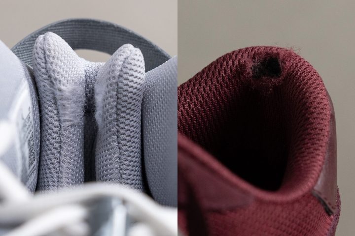 Update 15.12.2022 Die ersten Fotos des Air Jordan 5 SE Craft wurden jetzt auf Instagram Heel padding durability comparison