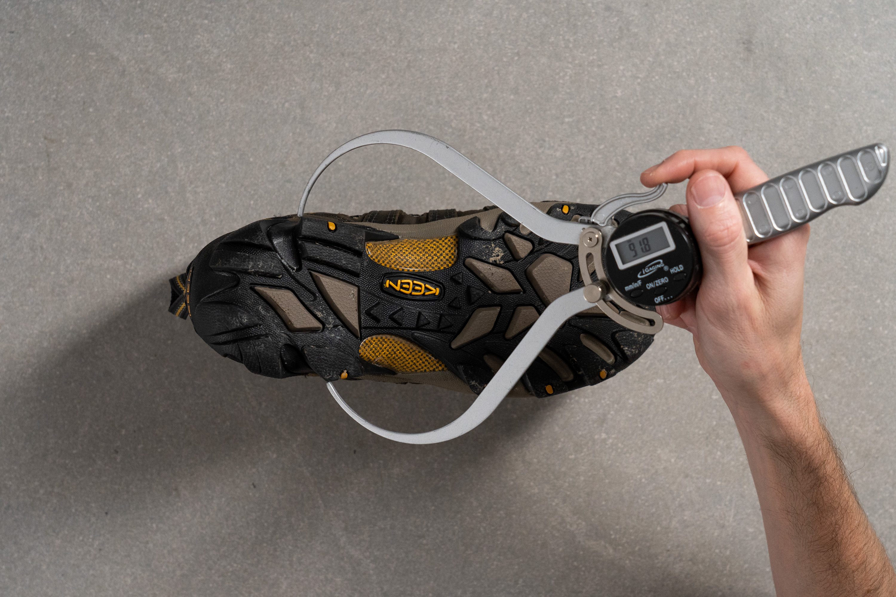 KEEN Voyageur Mid Midsole width in the heel