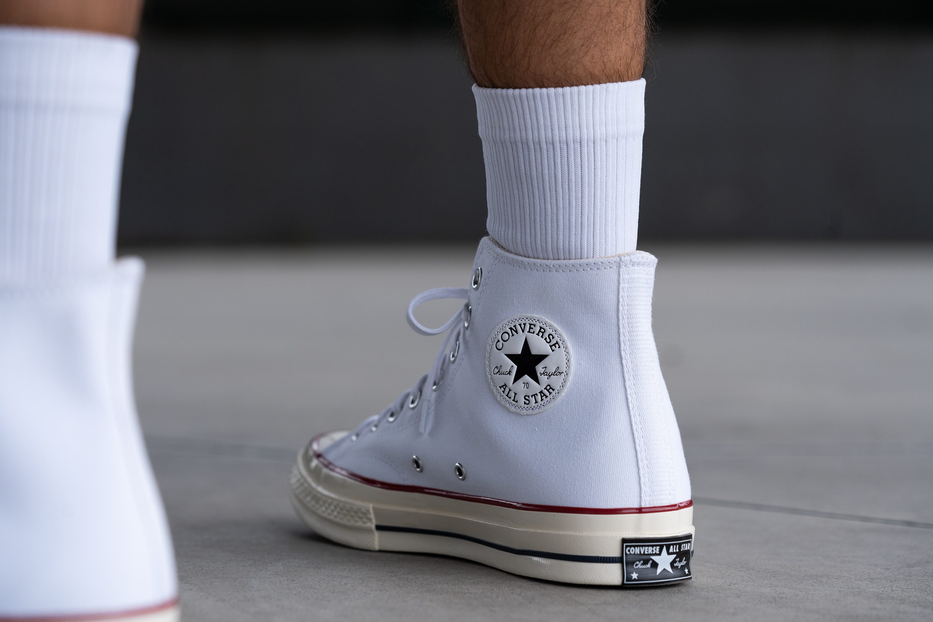 Converse 70 high white best sale