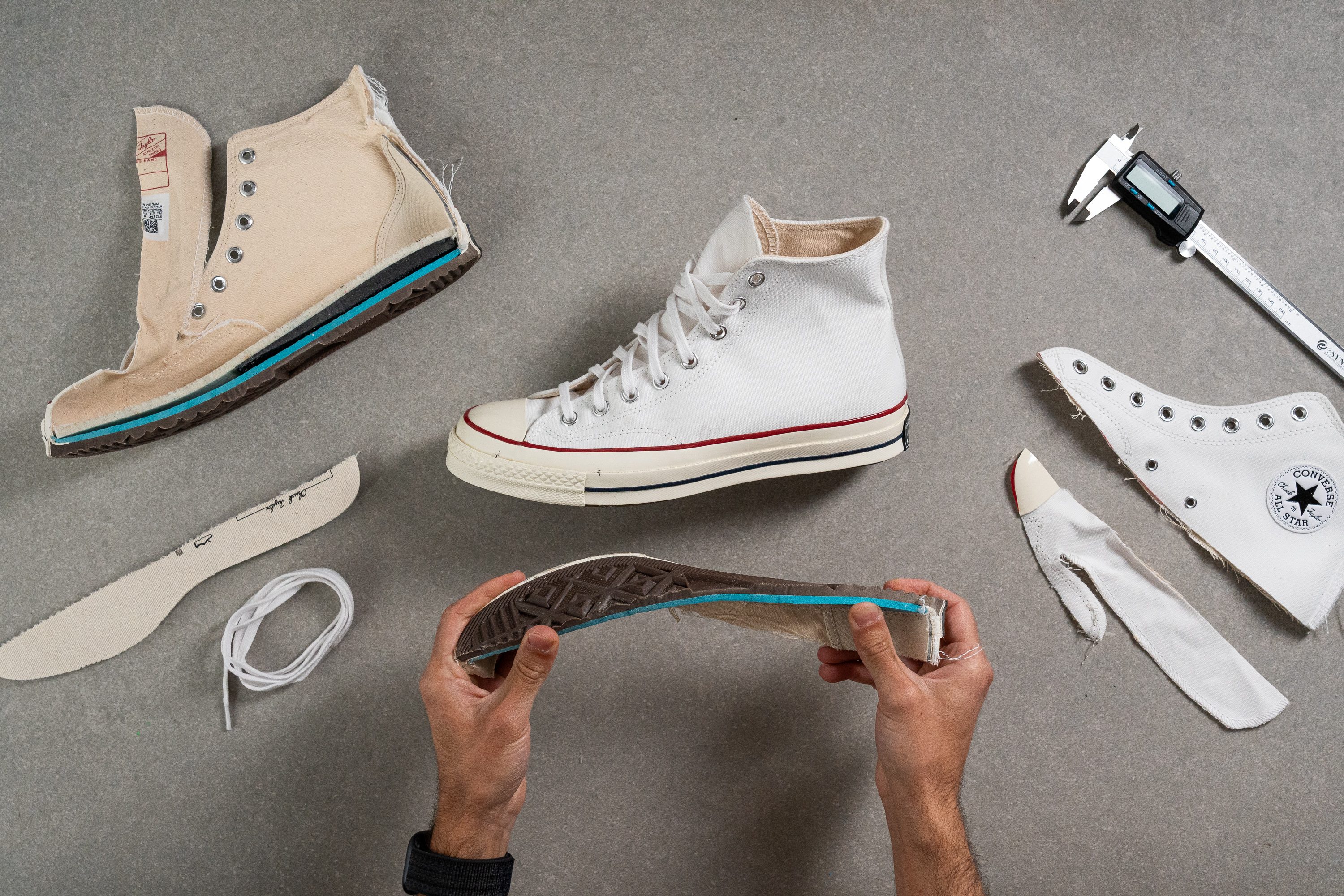 Converse Chuck Taylor All Star High Top lab test