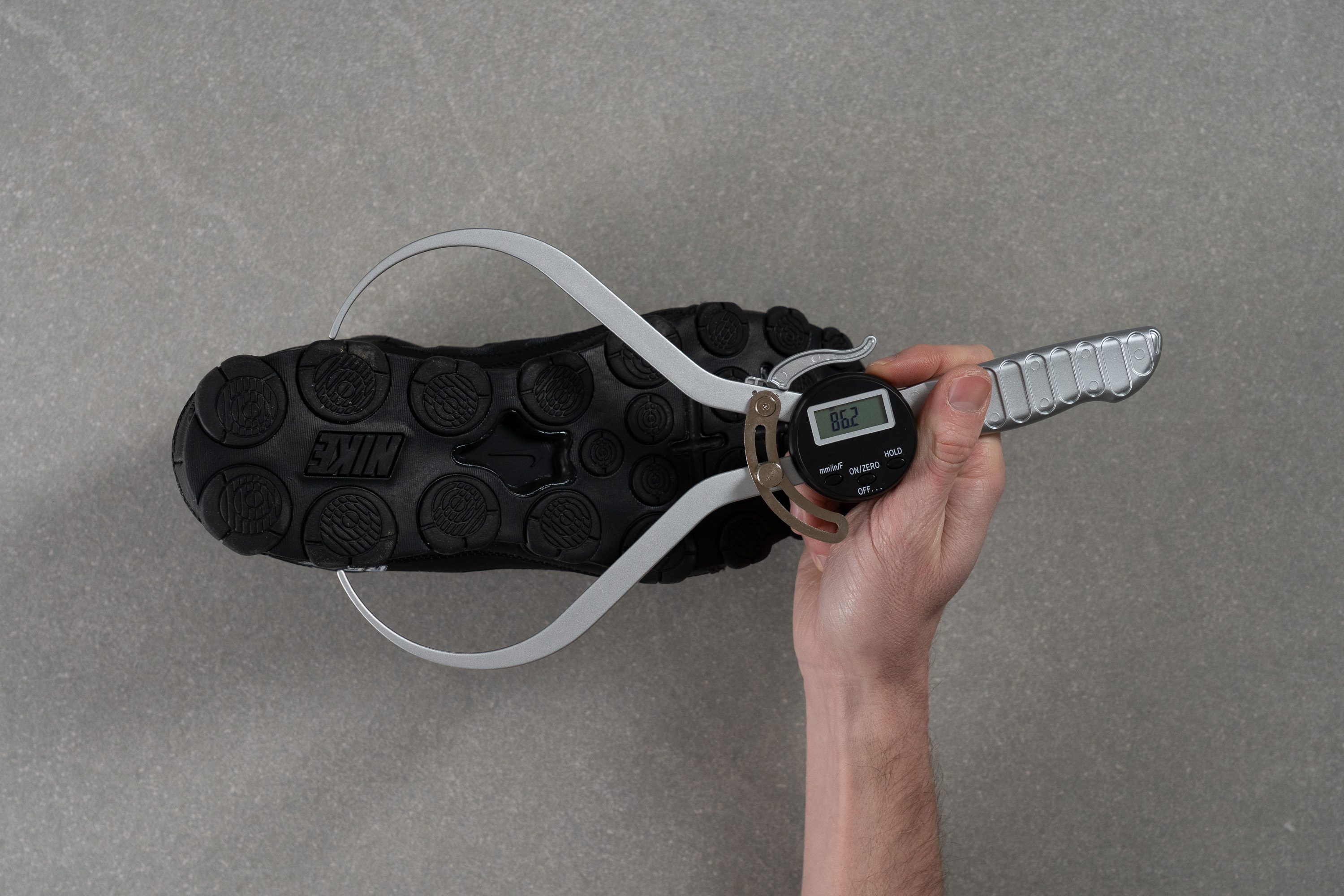 Nike Reax 8 TR Midsole width - heel