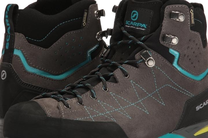 Extra support and comfort in Scarpa Zodiac Plus GTX backpacking