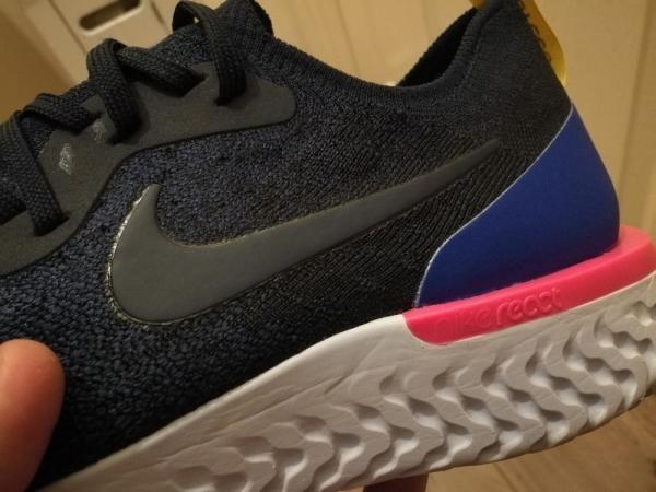 Nike epic react heel on sale drop