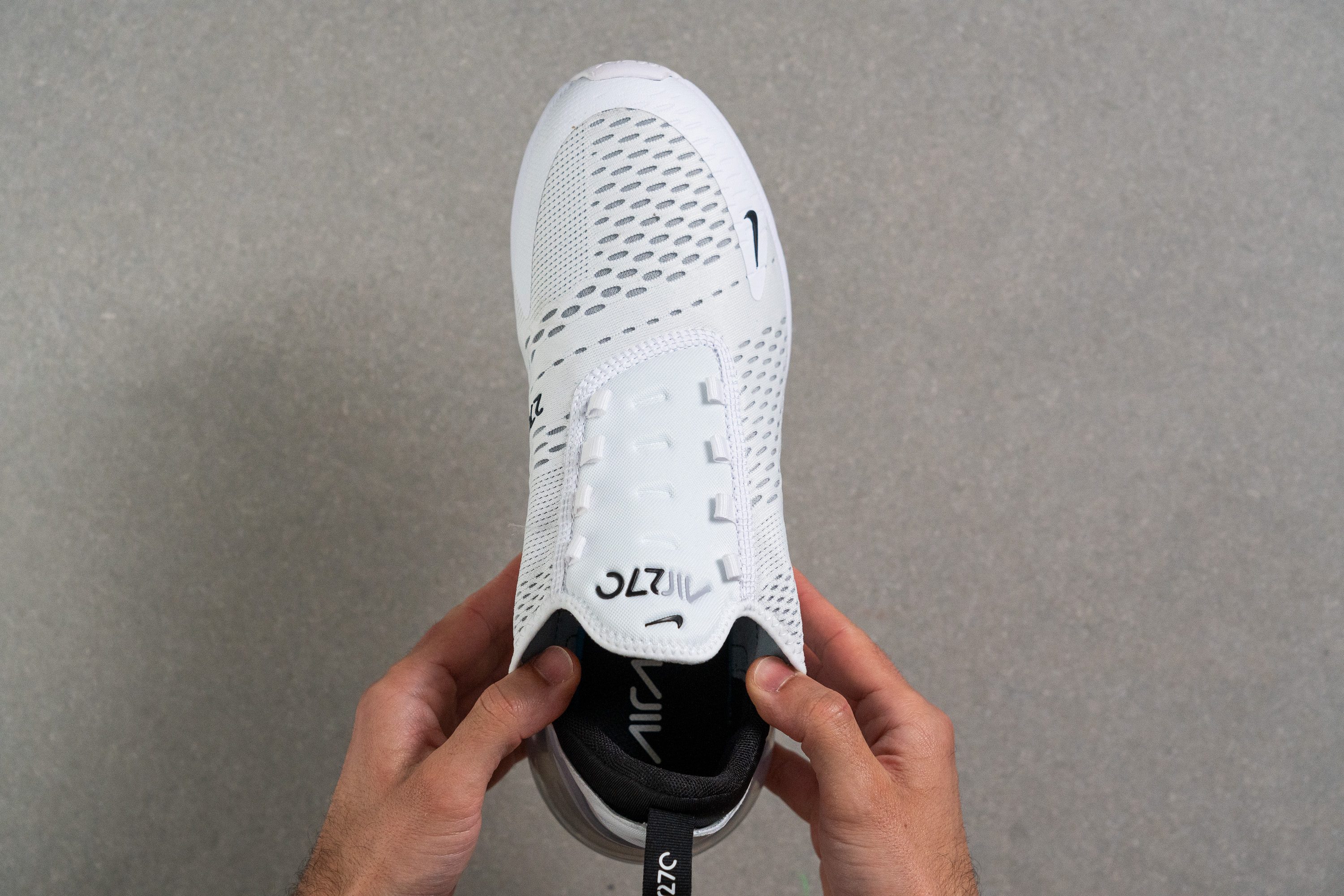 Nike Air Max 270 Tongue: gusset type-1