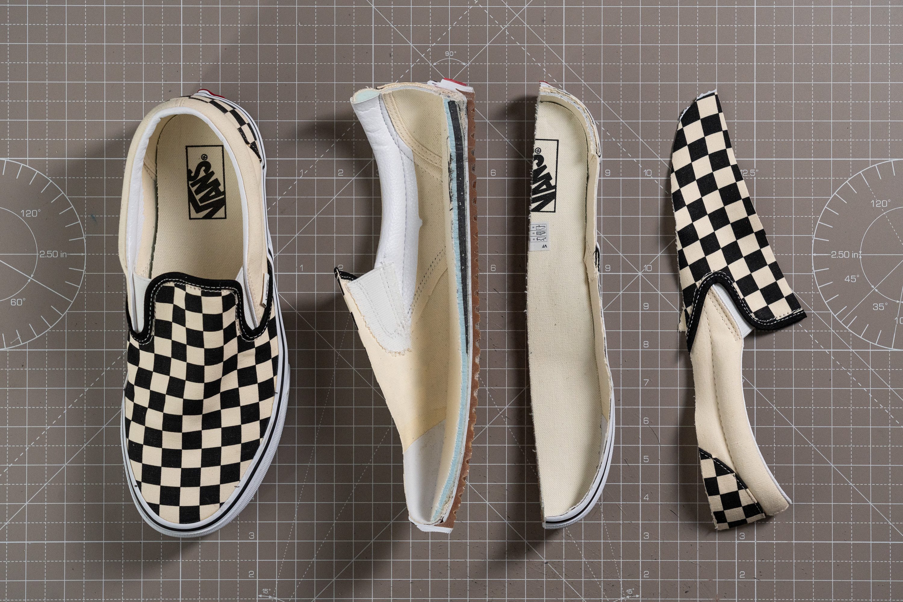 vans mid Slip-On Removable insole