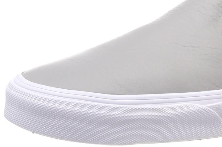 Vans Leather Slip-On look