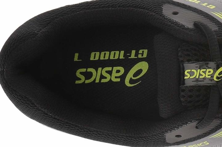 Pantoletten ASICS AS001 1173A004 Black White 001 in-shoe security