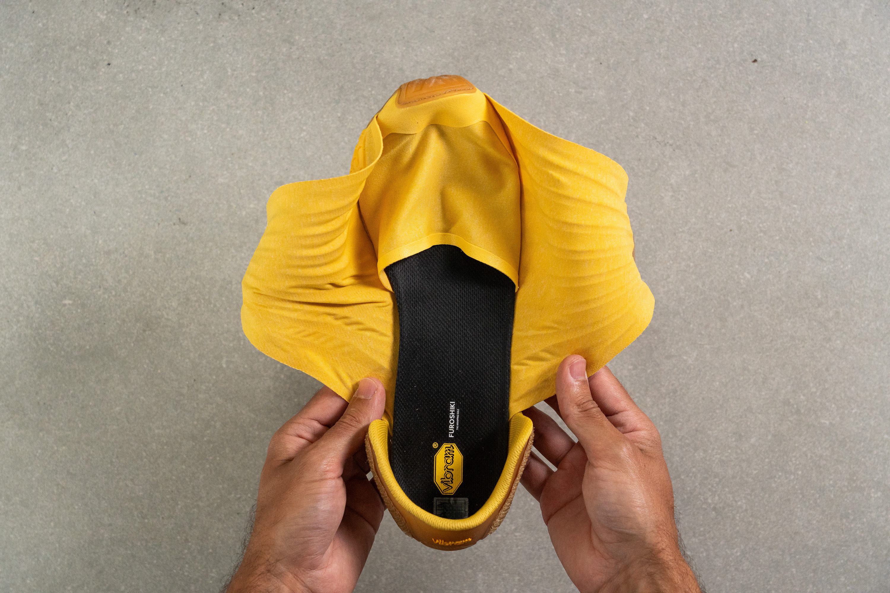 Vibram Furoshiki Tongue: gusset type